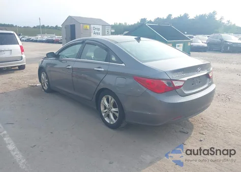 2012 Hyundai Sonata Limited из США, поврежденный, VIN 5NPEC4AC8CH350710